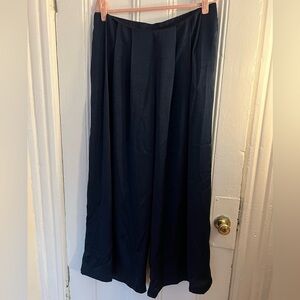Future Collective Navy Wide-Leg Pants